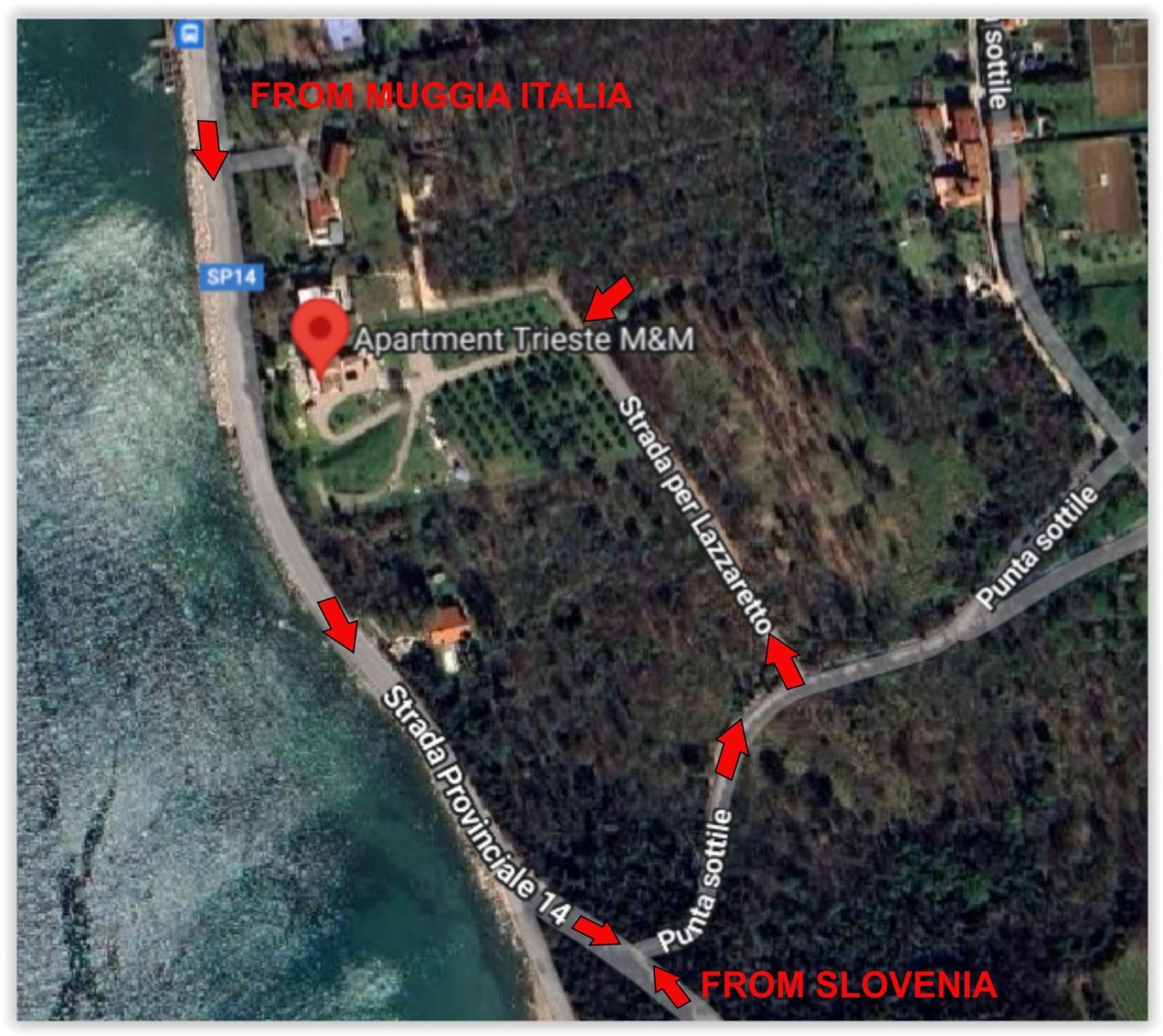 Apartment Trieste M&M Múggia Dış mekan fotoğraf